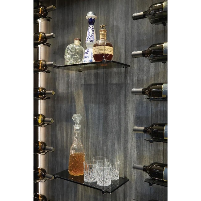 Float Glass Shelving Unit | Your Wine Racks & Cooling
