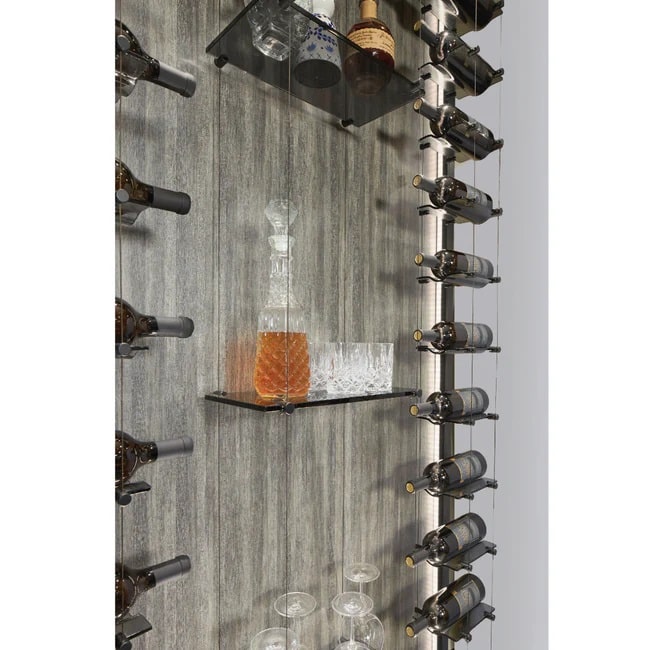 Float Glass Shelving Unit | Your Wine Racks & Cooling